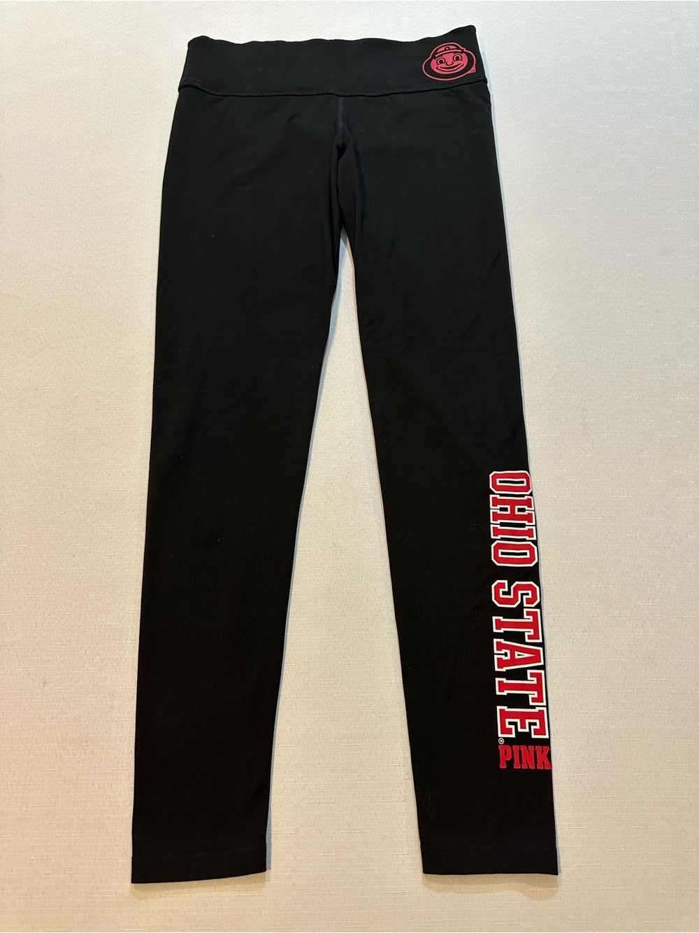PINK Victoria’s Secret Ohio State Buckeyes Leggings S Brutus